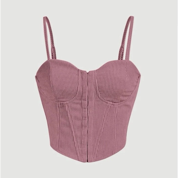 NEVER WORN SHEIN Solid Corduroy Cami Top - Picture 1 of 4